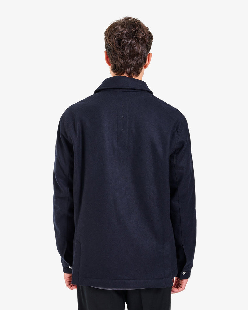 Giacca Overshirt blue