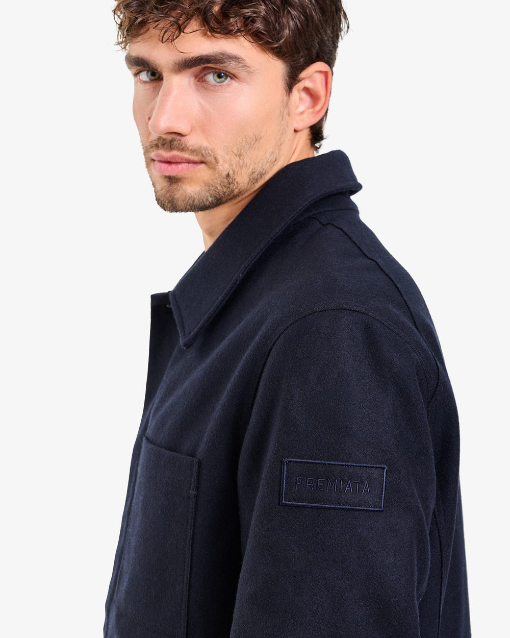 Giacca Overshirt blue