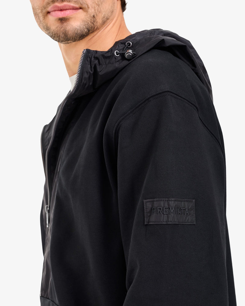 Felpa Technical Hoodie Black