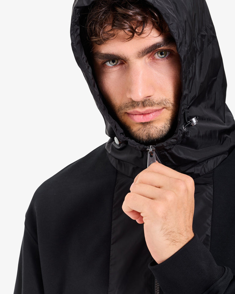 Felpa Technical Hoodie Black