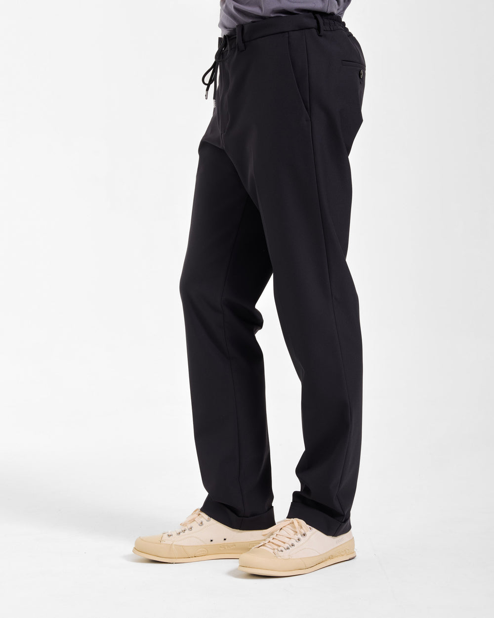 Pantalone Technical Wool Black