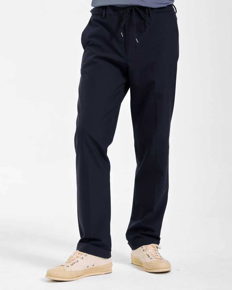 Pantalone Technical Wool Blue