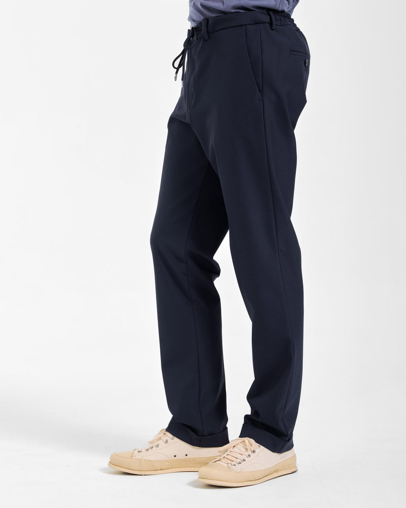 Pantalone Technical Wool Blue