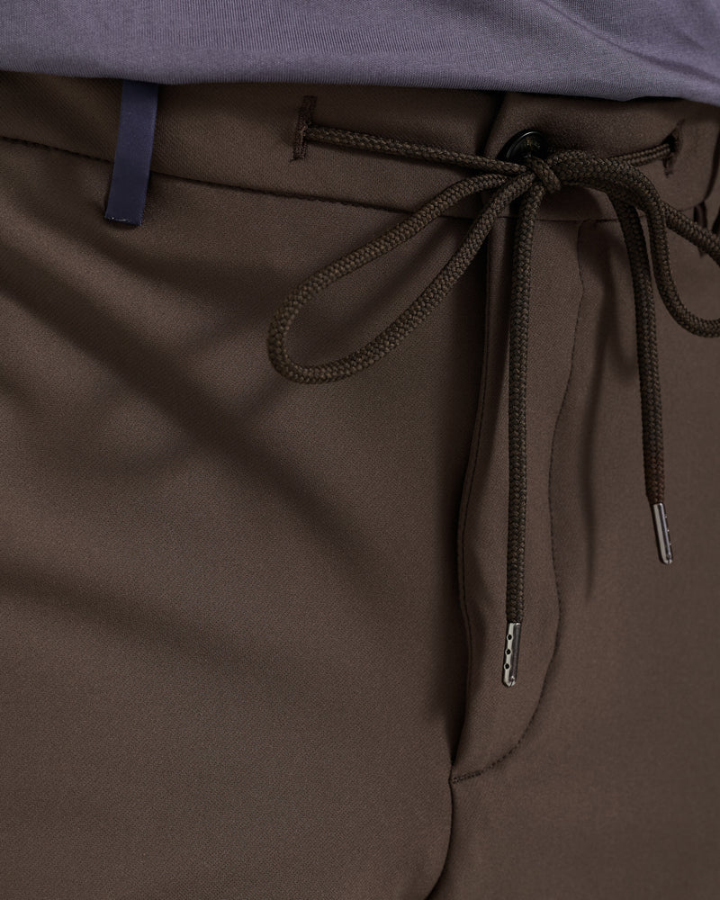 Pantalone Technical Wool Brown