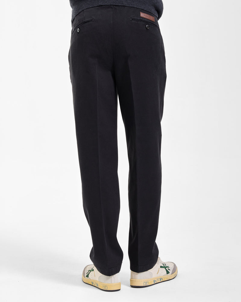 Pantaloni Chino cotone dark blue