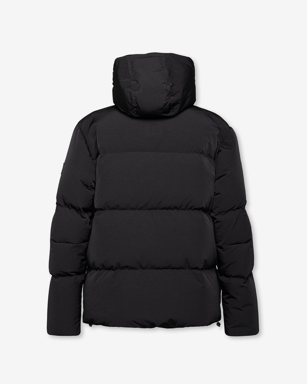 Piumino Reversibile con Cappuccio Black