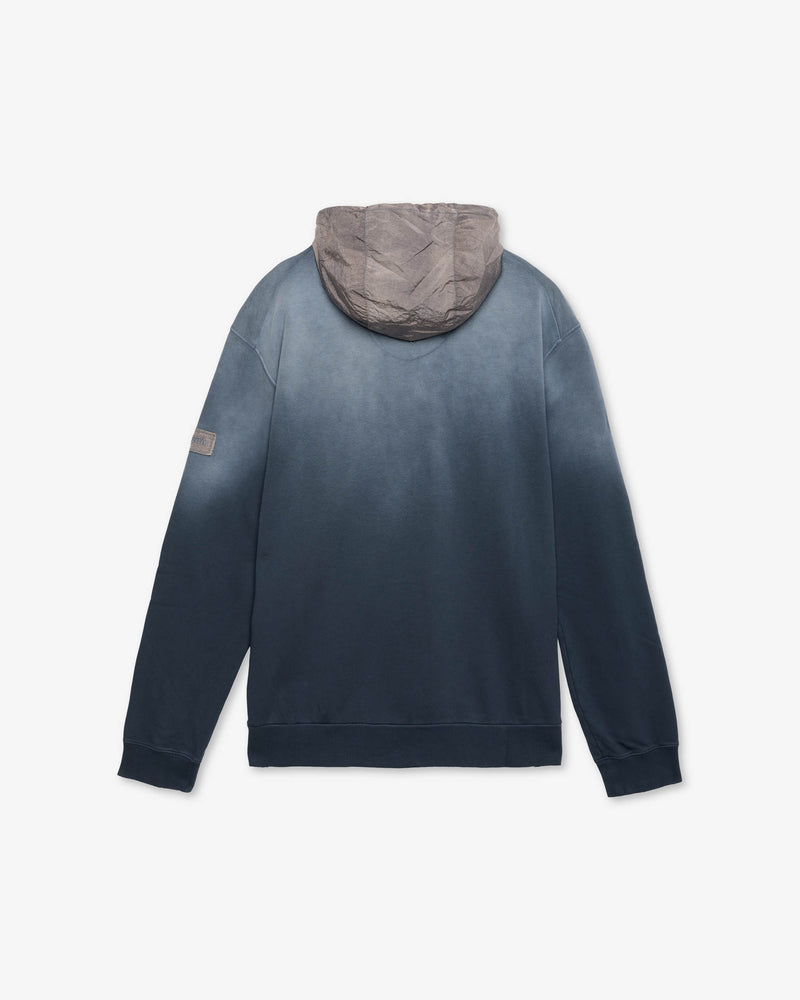 Dip Dye Technical Hoodie Azul