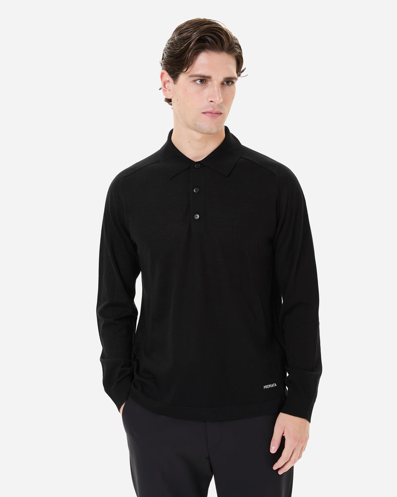 Polo Knit Black