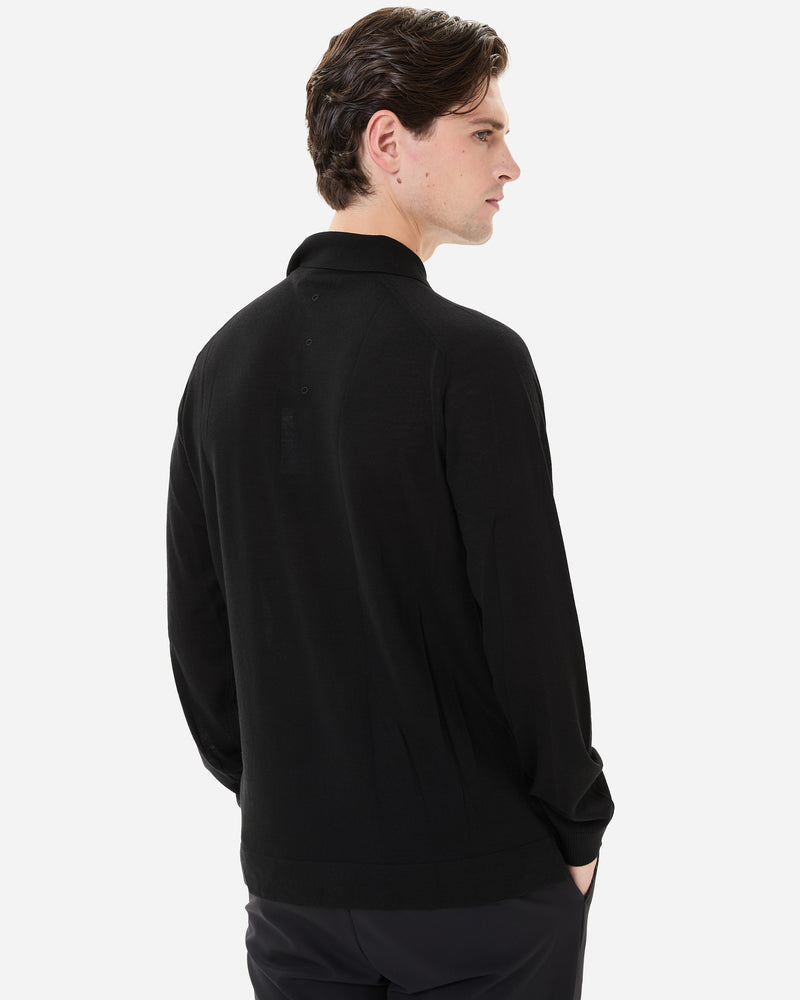 Polo Knit Black
