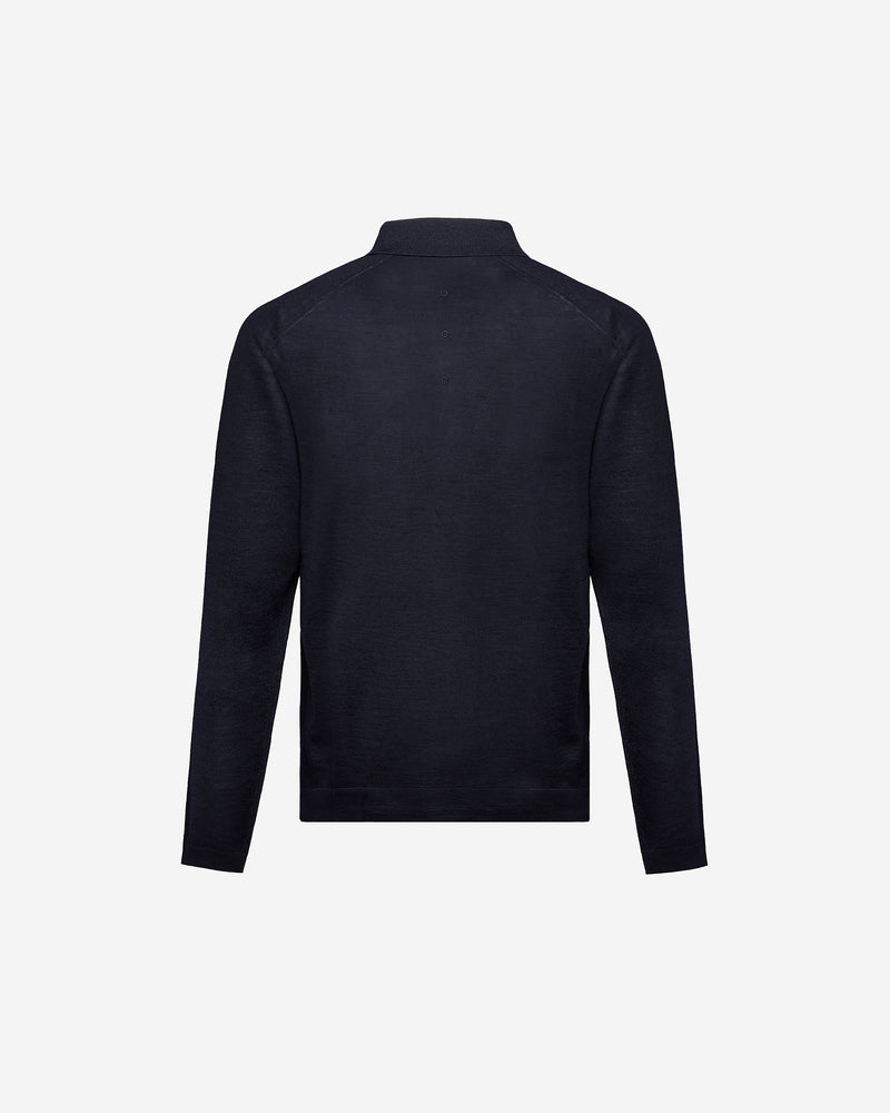 Polo Knit Dark Blue