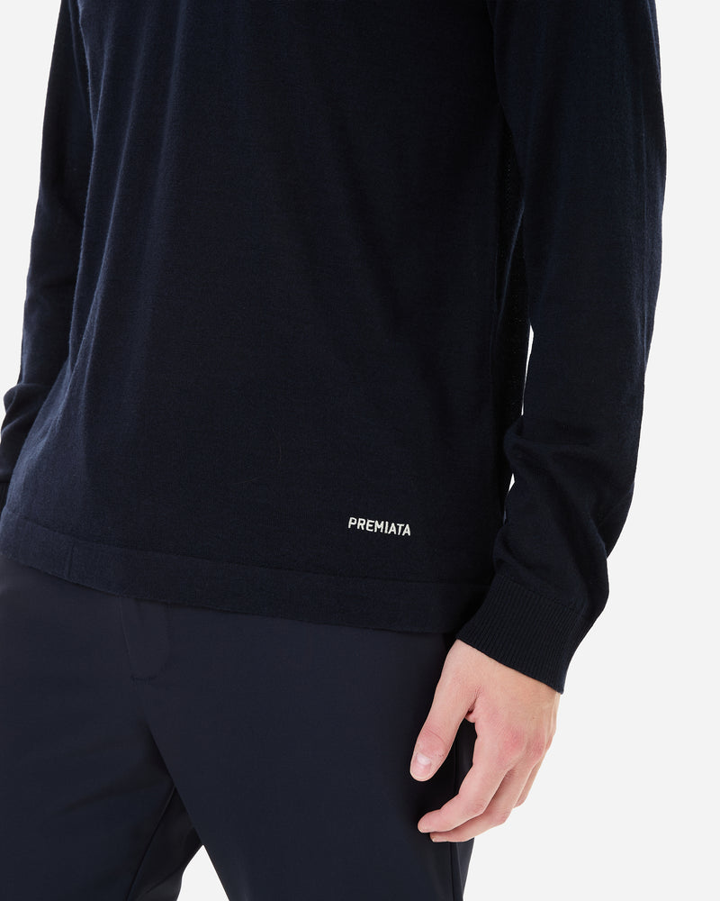 Polo Knit Dark Blue