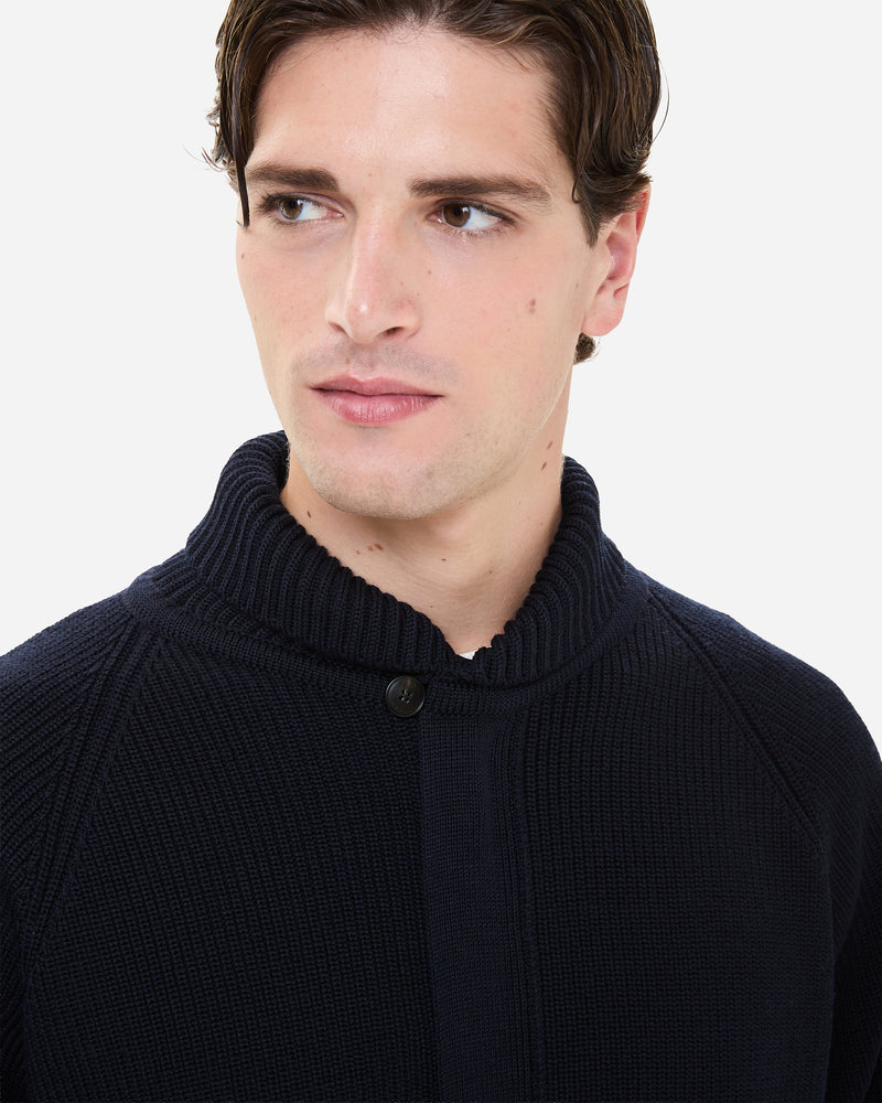 Wool and Teflon Jacket with Zip