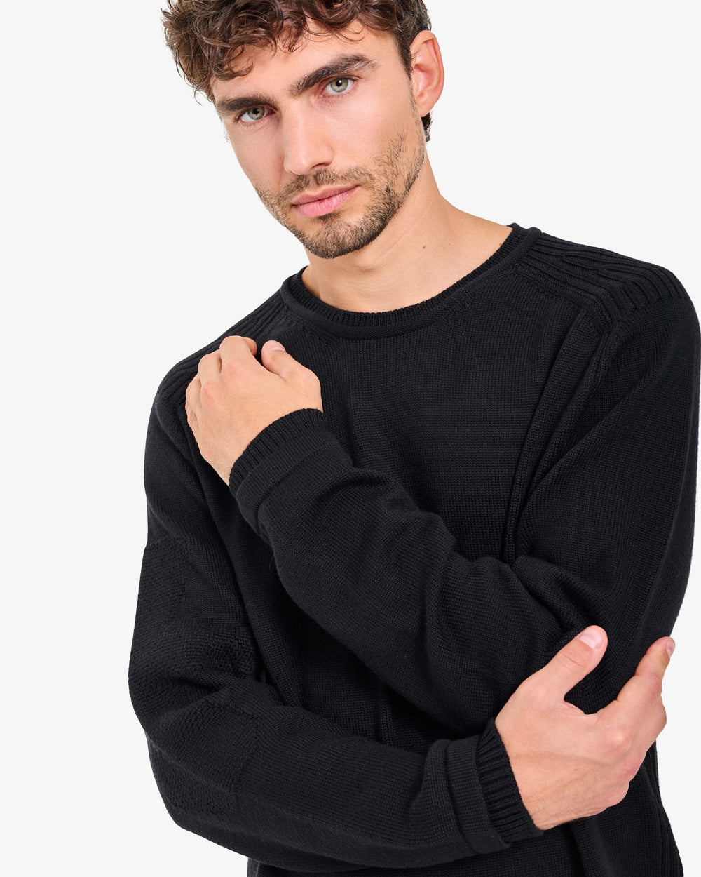 Maglia Girocollo Knit Black
