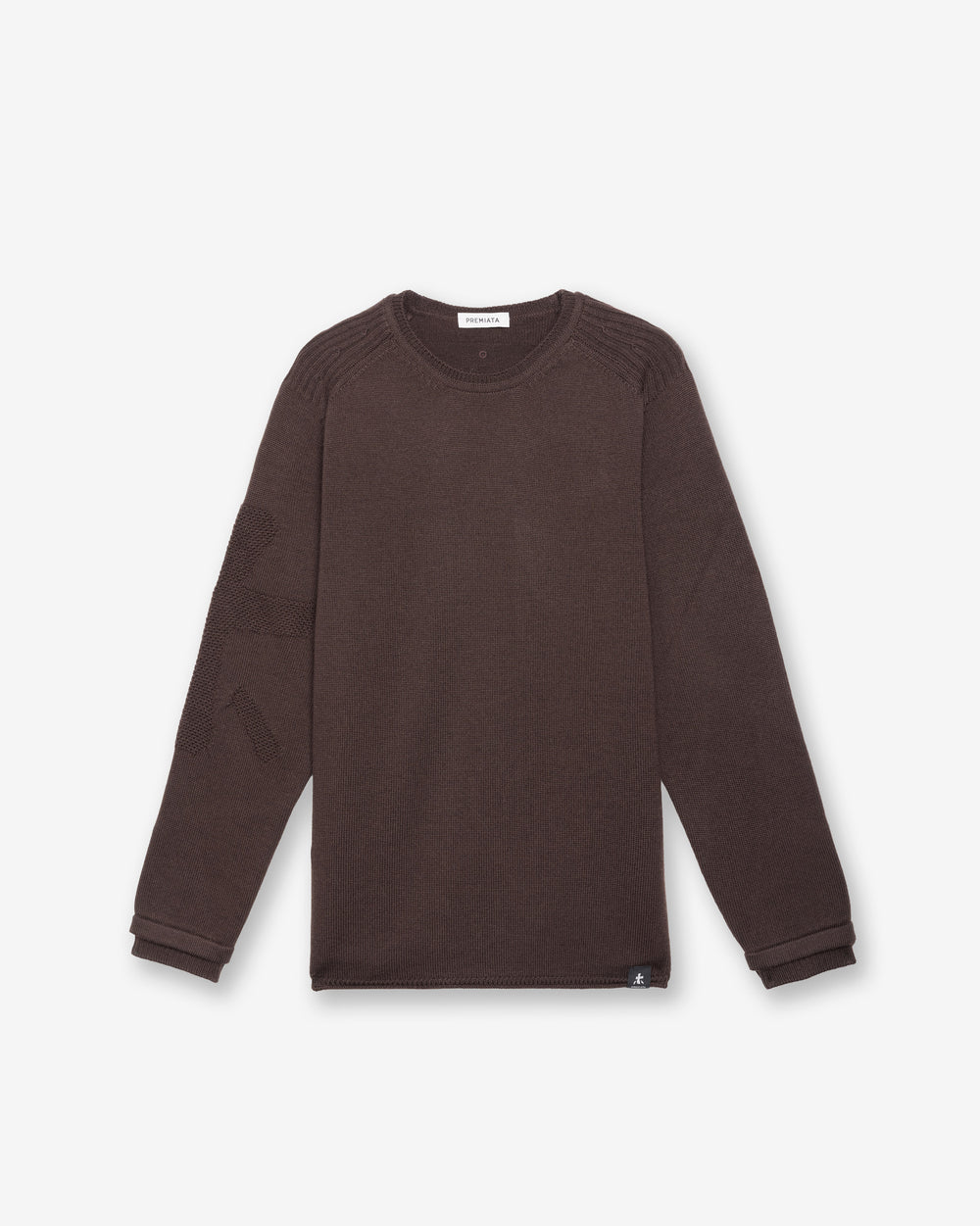 Maglia Girocollo Knit Brown