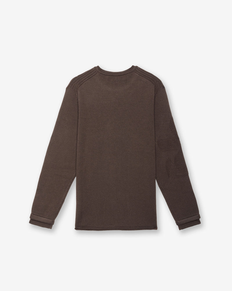 Maglia Girocollo Knit Brown