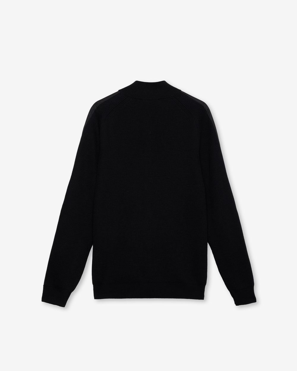 Black Full-Zip Sweater