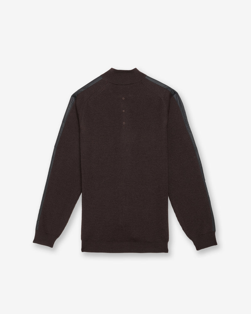 Maglia Full Zip Brown