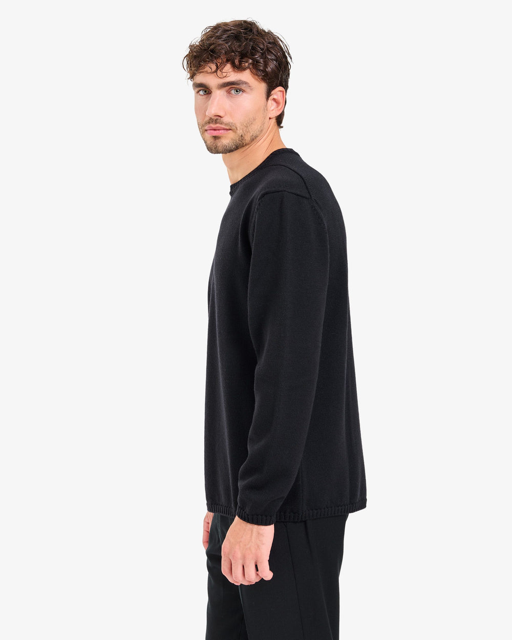 Maglia Girocollo Essential Black