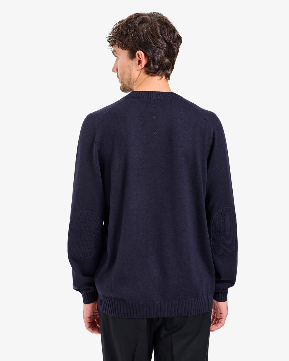 Maglia in lana girocollo
