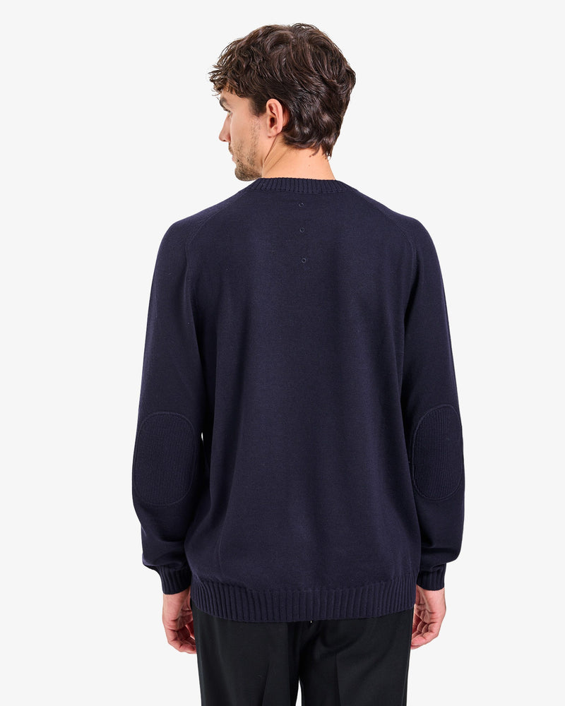 Maglia in lana girocollo