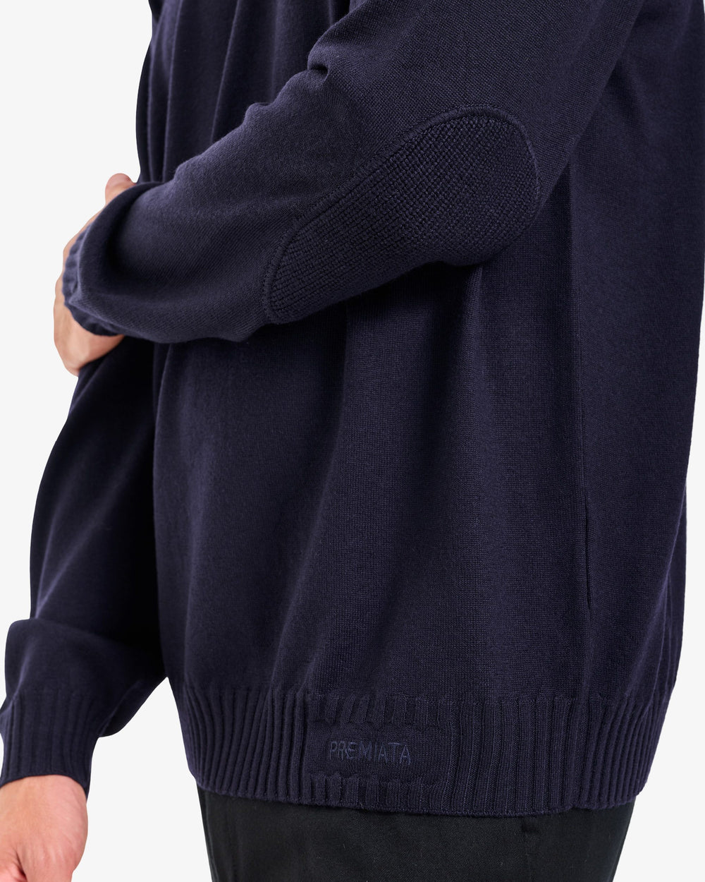 Maglia in lana girocollo