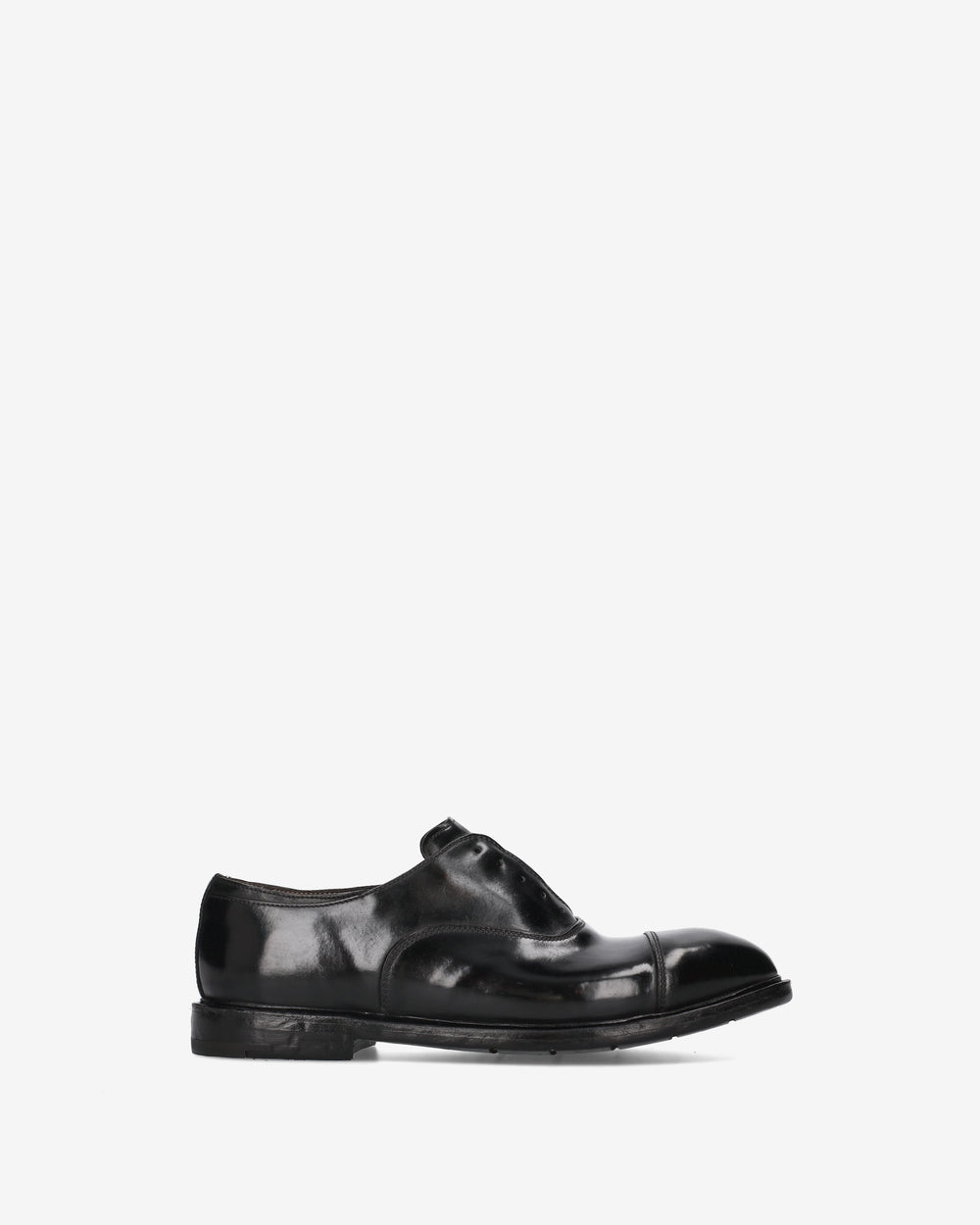 Stringata Oxford in cordovan