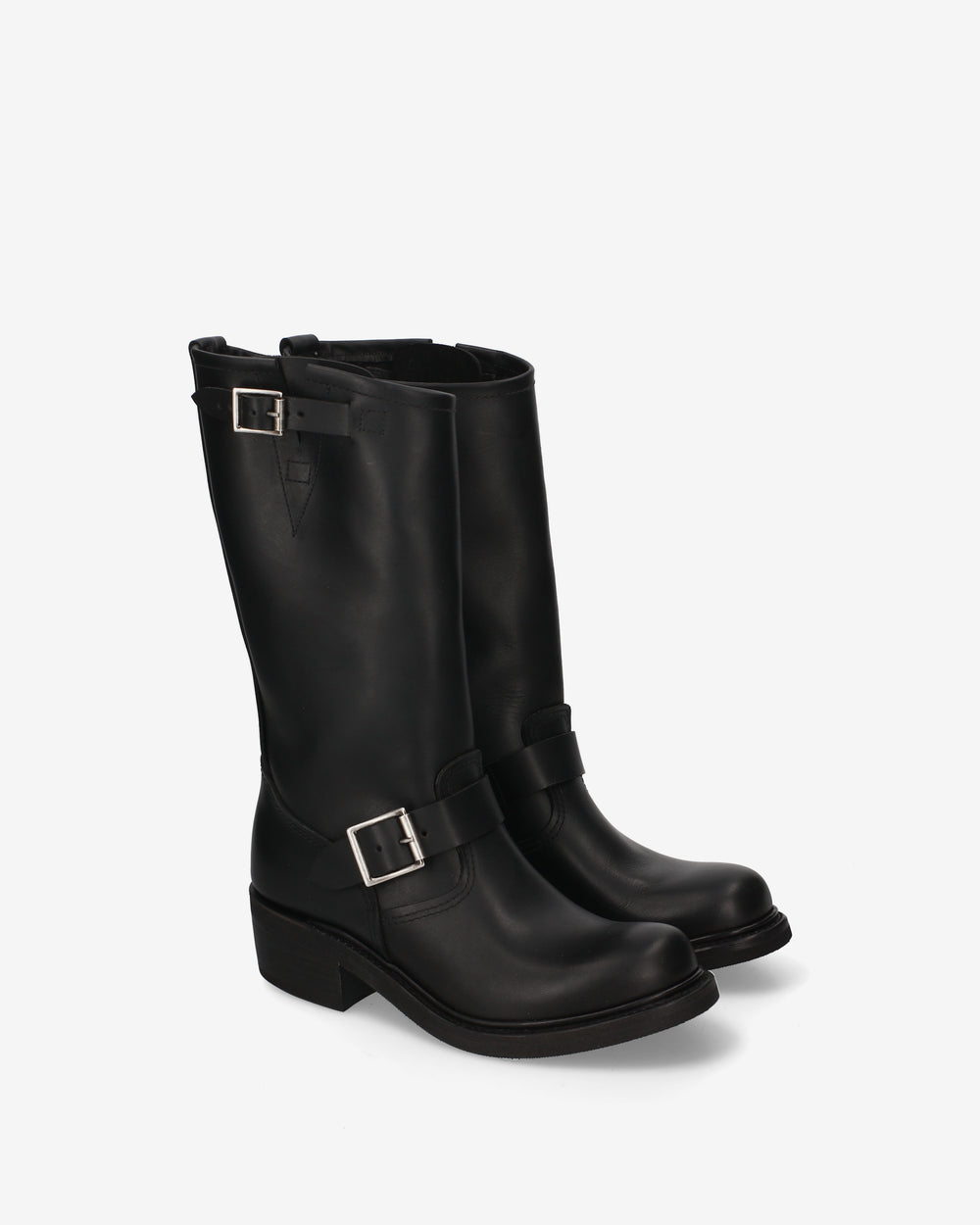 Stivale Biker con Fibbie Black