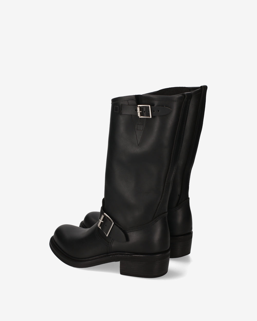 Stivale Biker con Fibbie Black
