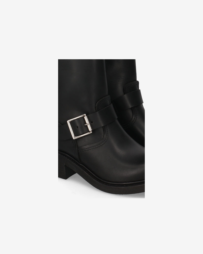 Stivale Biker con Fibbie Black