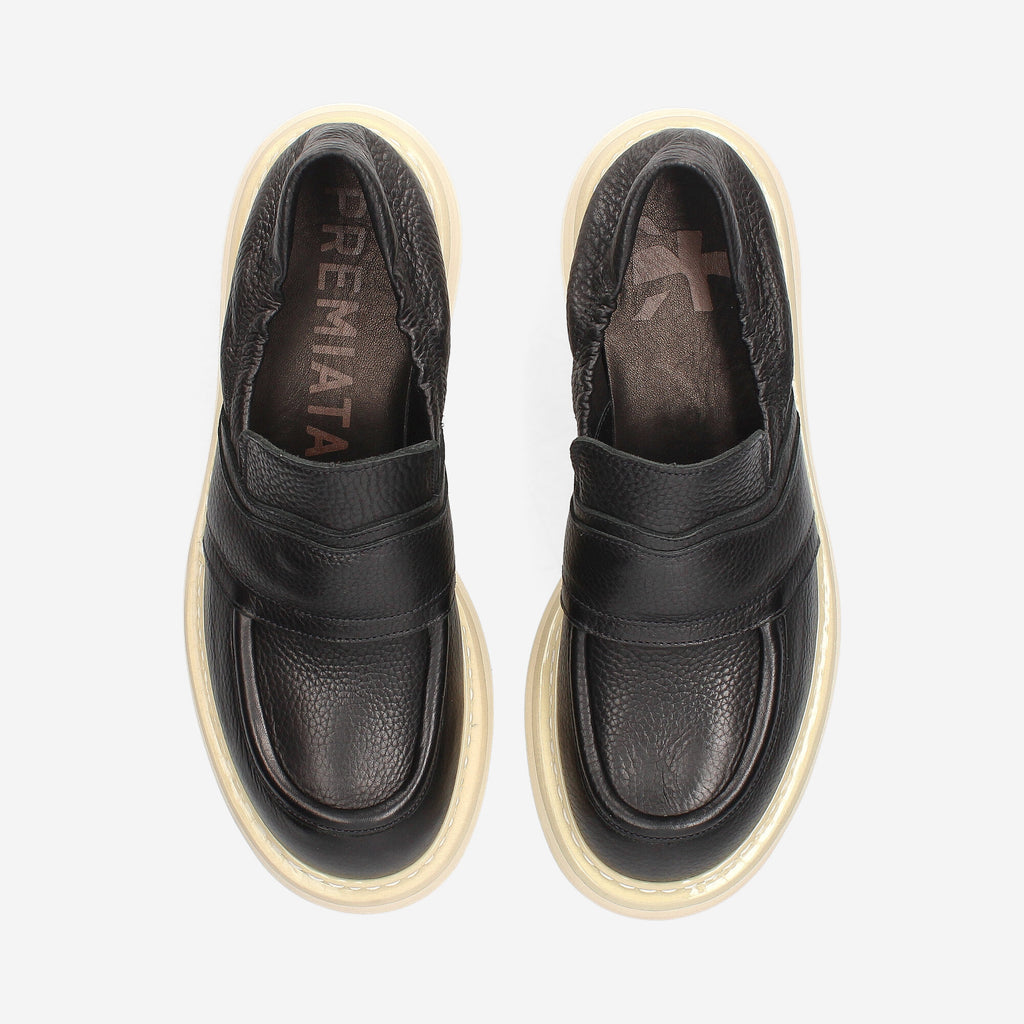 Tumbled Calfskin loafers